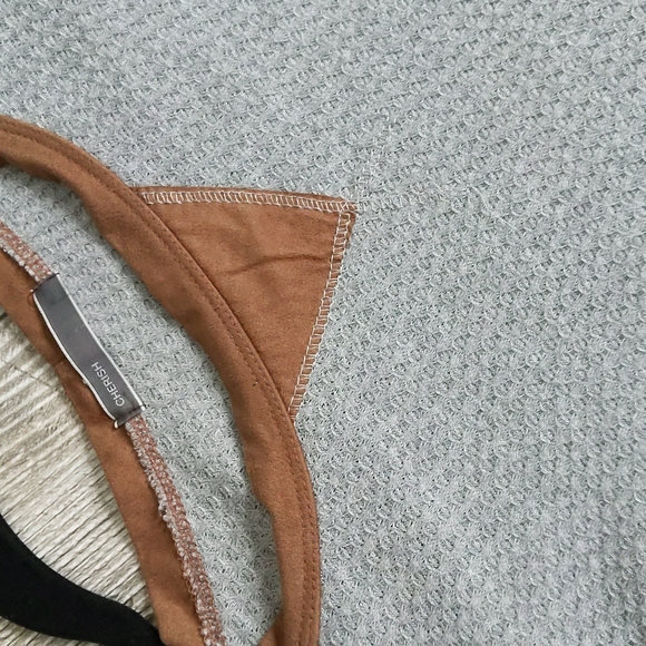 BOGO!! Cherish Waffle Knit Long Sleeve Top - Picture 2 of 5